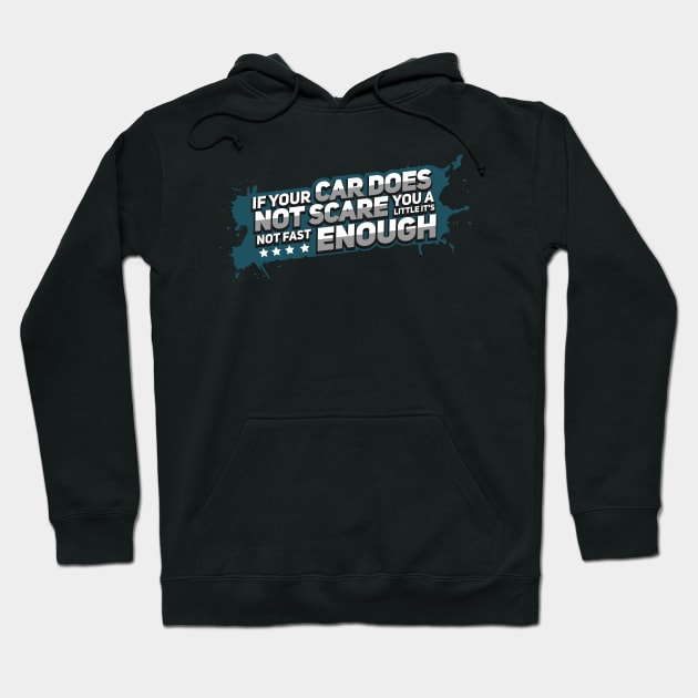 Race Car Racing Fast Sportscar Driver Tuner Gift Hoodie by Dolde08